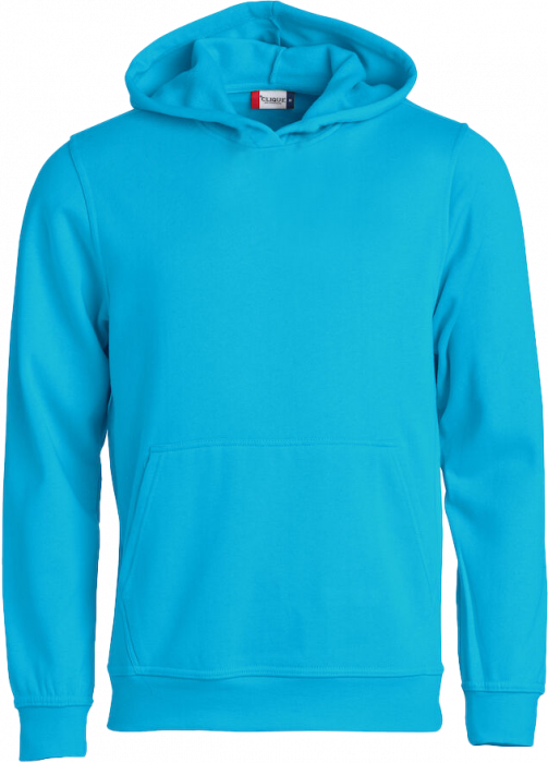 Clique - Cotton Hoodie Junior - Turquoise