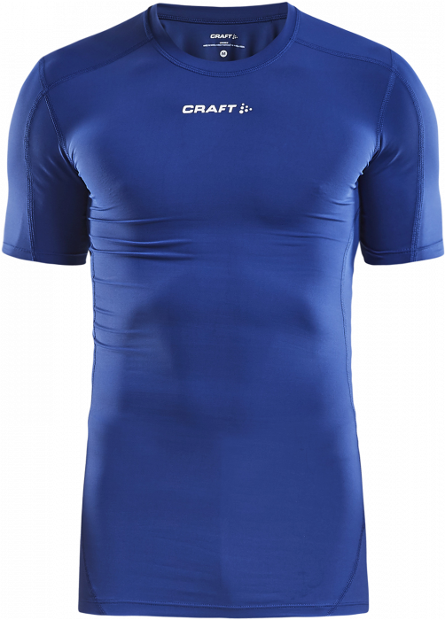 Craft - Compression T-Shirt Unisex - Blå & hvid