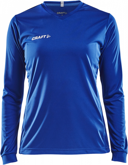Craft - Squad Go Jersey Solid Ls Woman - Blau
