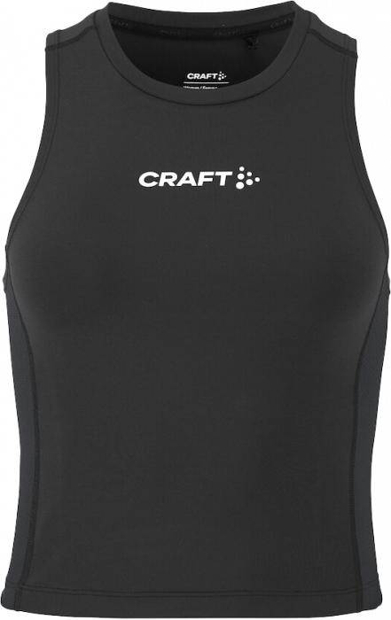 Craft - Crop Singlet Women - Black