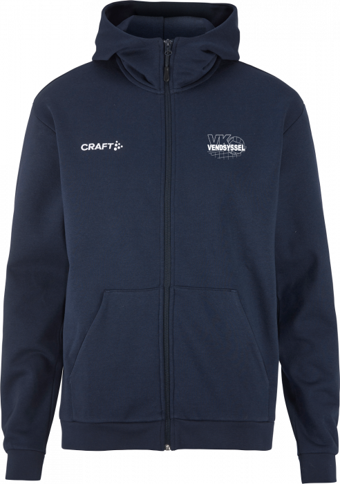 Craft - Vk Vendsyssel Hoodie W. Zip Women - Marinblå