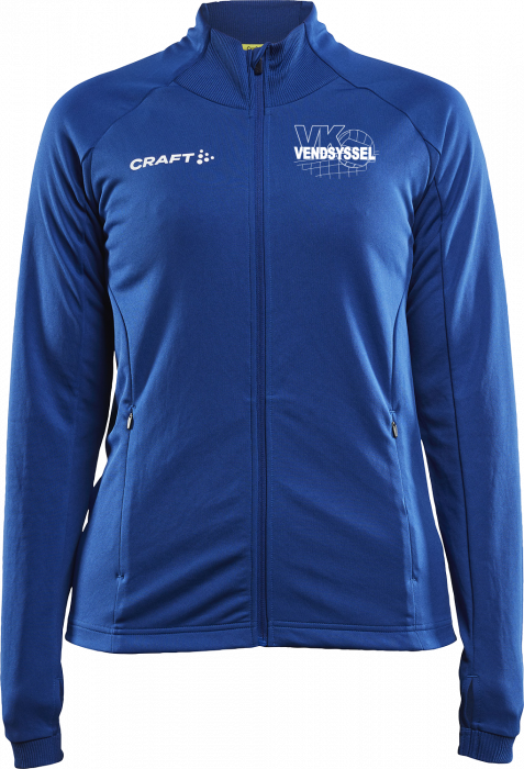 Craft - Evolve Shirt W. Zip Woman - Blau
