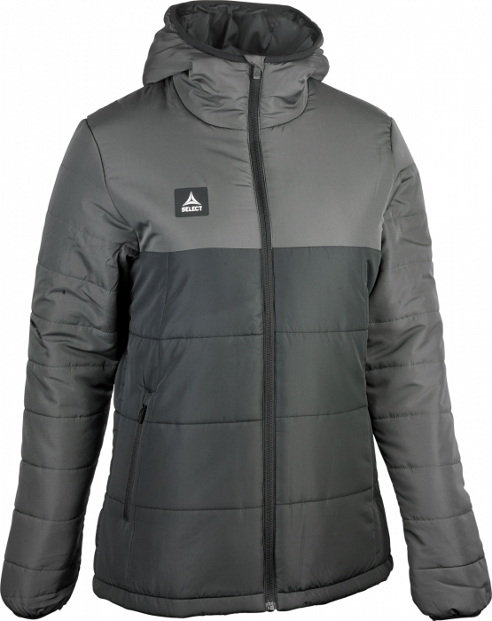 Select - Oxford V25 Padded Jacket Women - Zwart & grijs